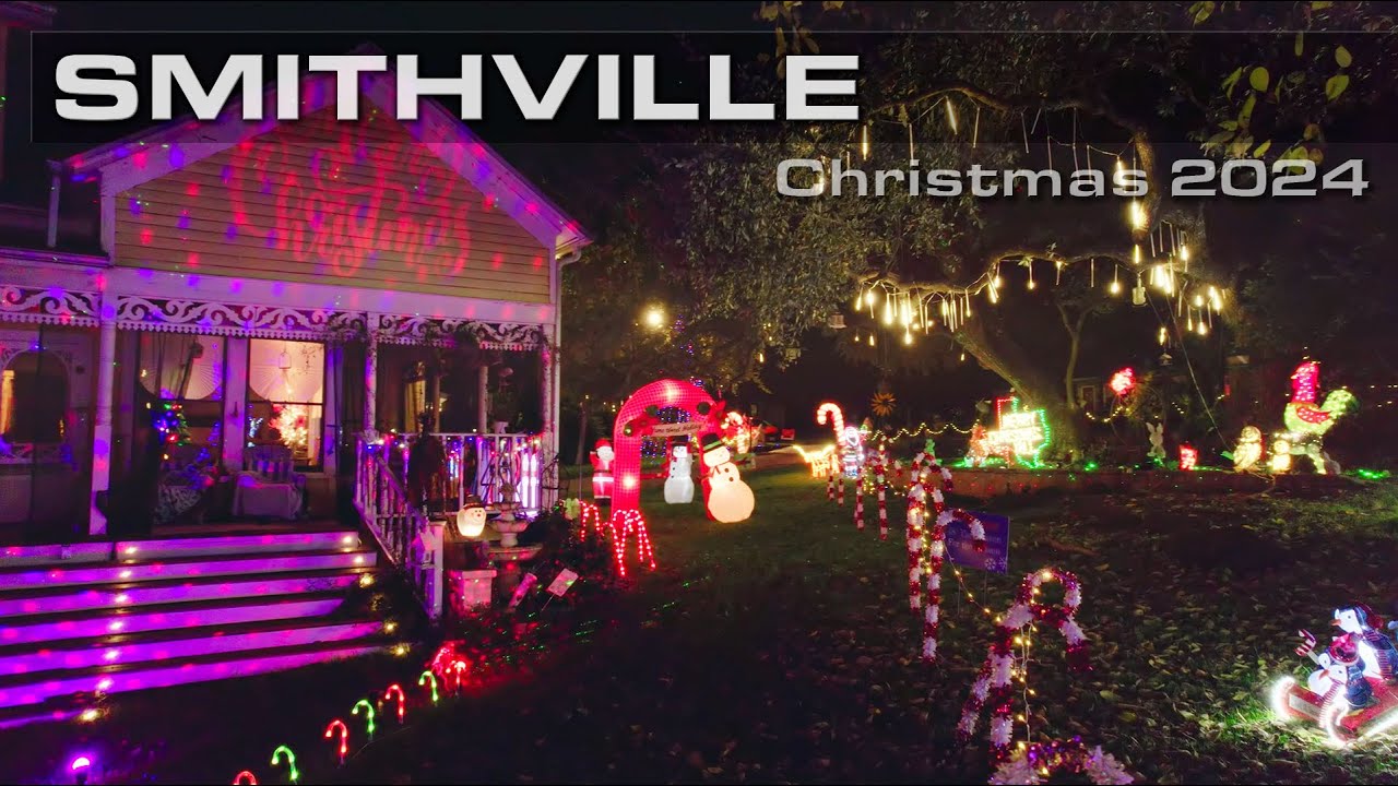 Britanie's Trail of Lights - Christmas 2024 - Smithville, Texas