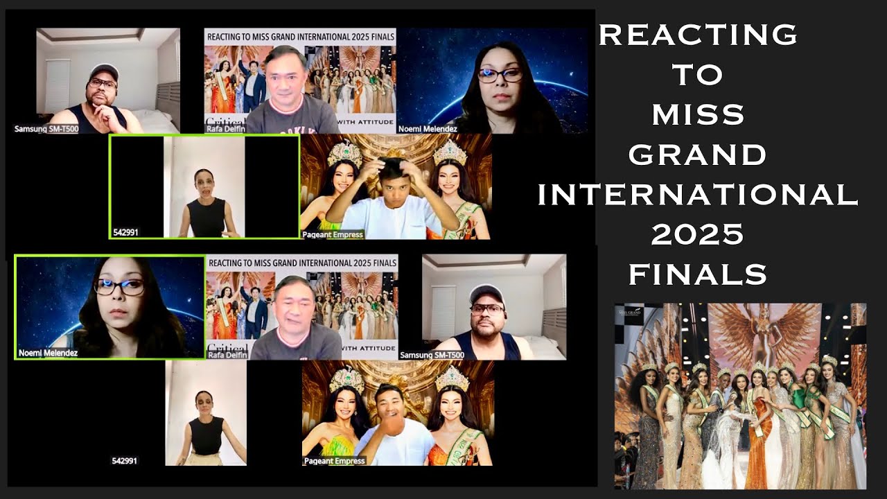 Reacting to Miss Grand International 2025 Finals