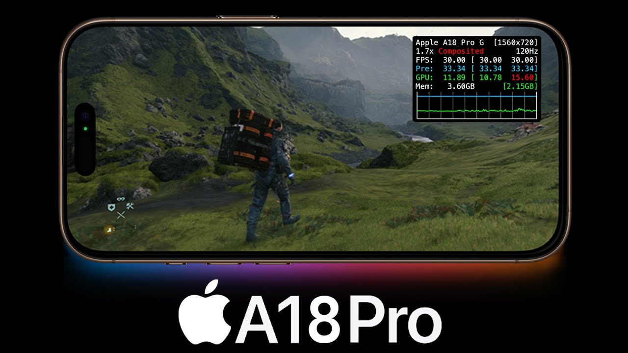 iPhone 16 Pro Max with A18 Pro: Testing 10 games