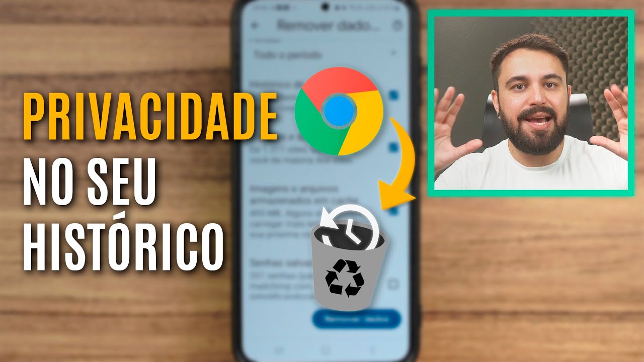 COMO EXCLUIR HISTÓRICO DE NAVEGAÇÃO DO CHROME NO CELULAR