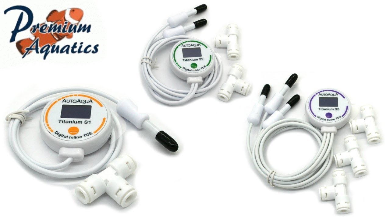 AutoAqua Digital Inline TDS Meter