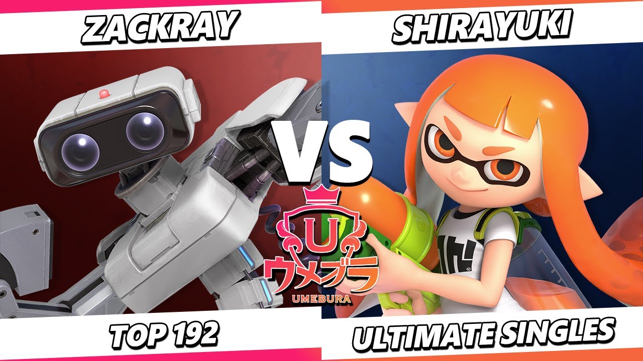 Umebura SP 12 - zackray (ROB) Vs. Shirayuki (Inkling) Smash Ultimate - SSBU
