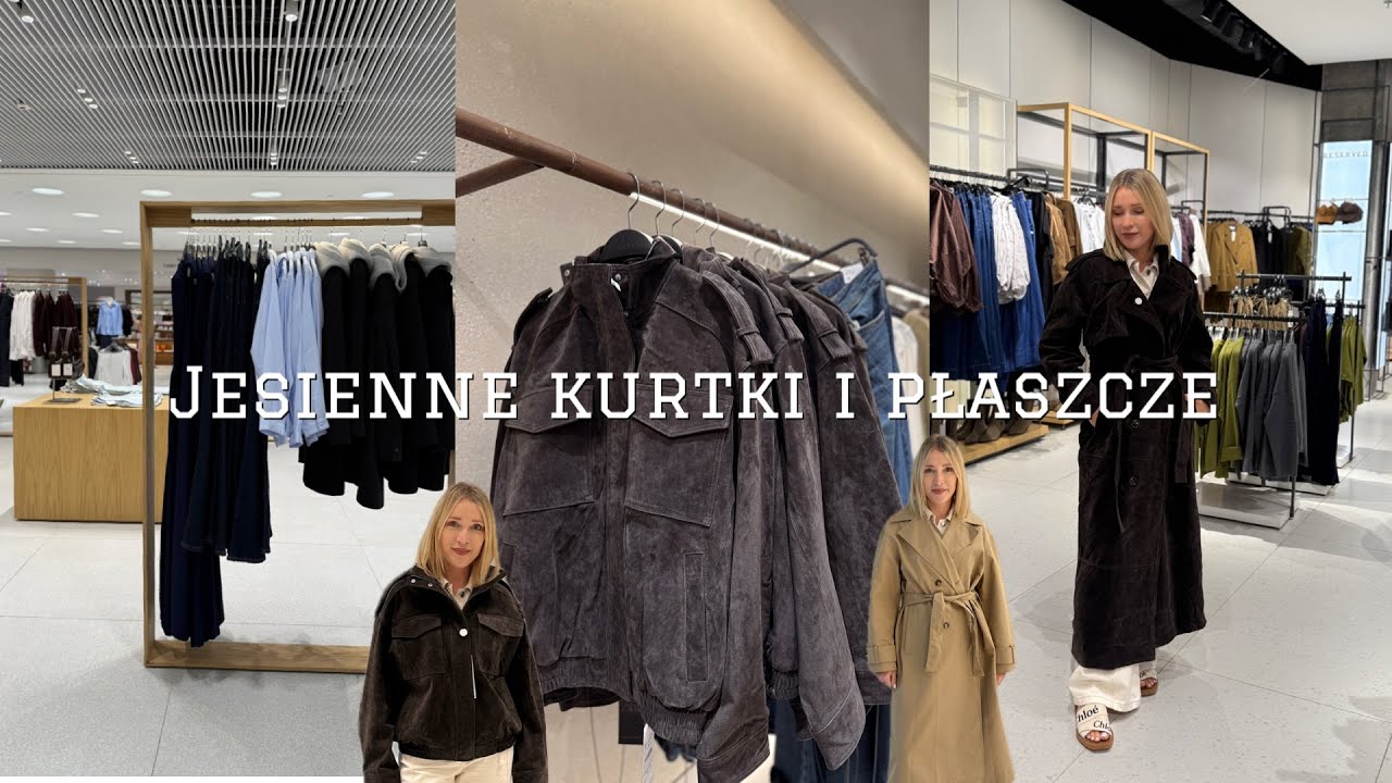 Przegląd kurtek, trenczy i płaszczy na jesień 2025. Co znalazłam w sieciówkach?:)