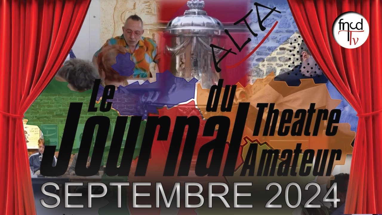 Journal du Théâtre Amateur du mois de septembre 2024