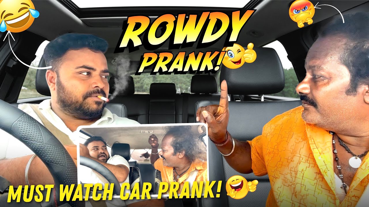 Rowdy Prank 🤬 | மூணு கொலையா 🤣 | Tamil Taxi Car Prank 