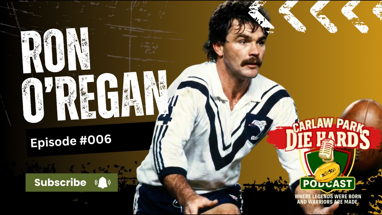 Carlaw Park Die Hards Podcast Episode #6 Ron O'Regan aka The Rogue