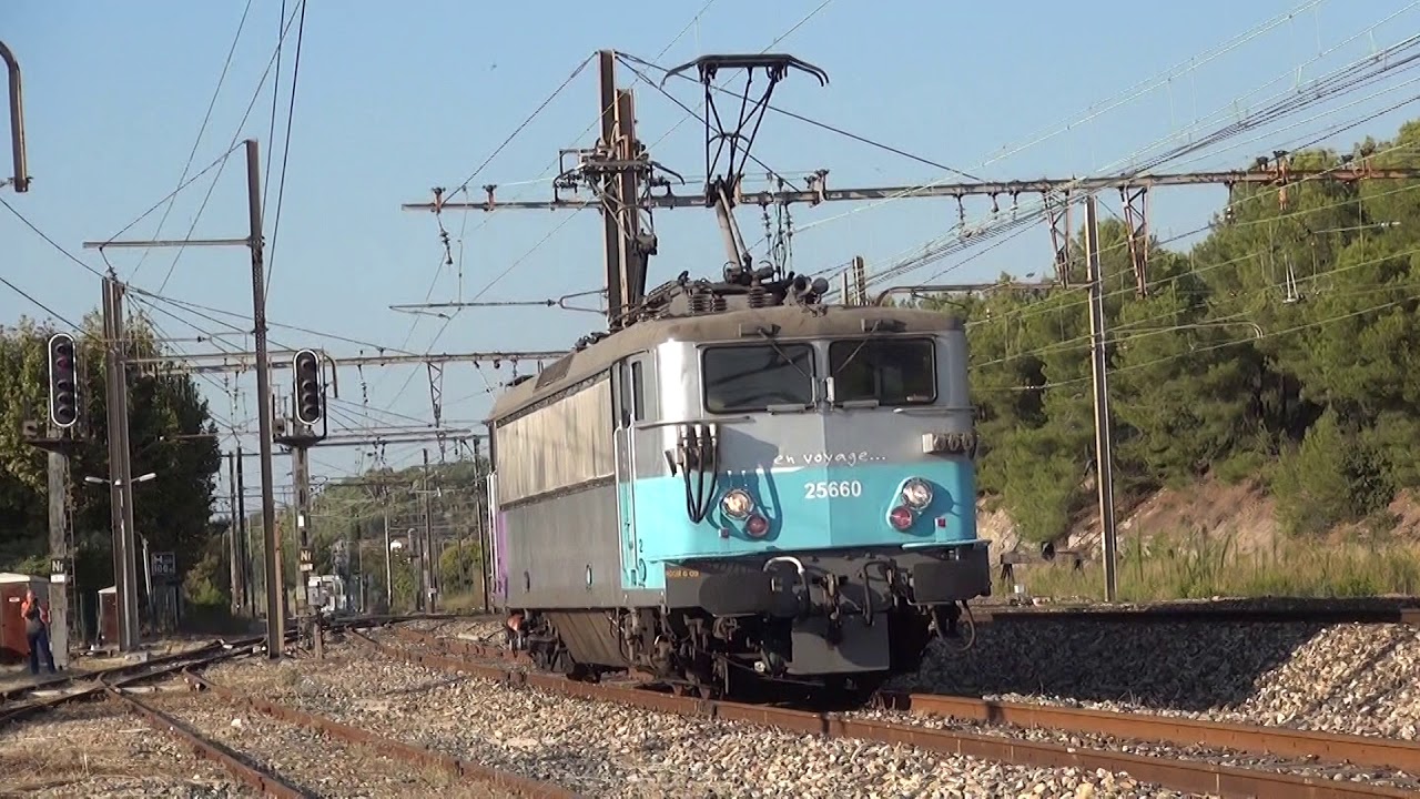 BB 25660 - En cabine d'Aubagne à Avignon