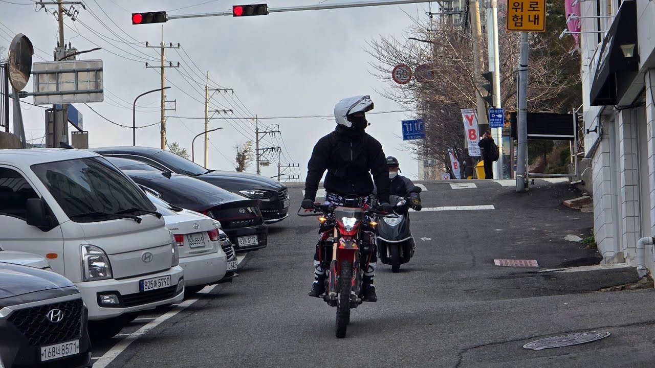 엔듀로 바린이  도전코스 vs 지나가는코스 #ktm690enduror #crf300l 