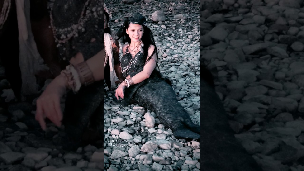 2 Selkie women on the rocky shore