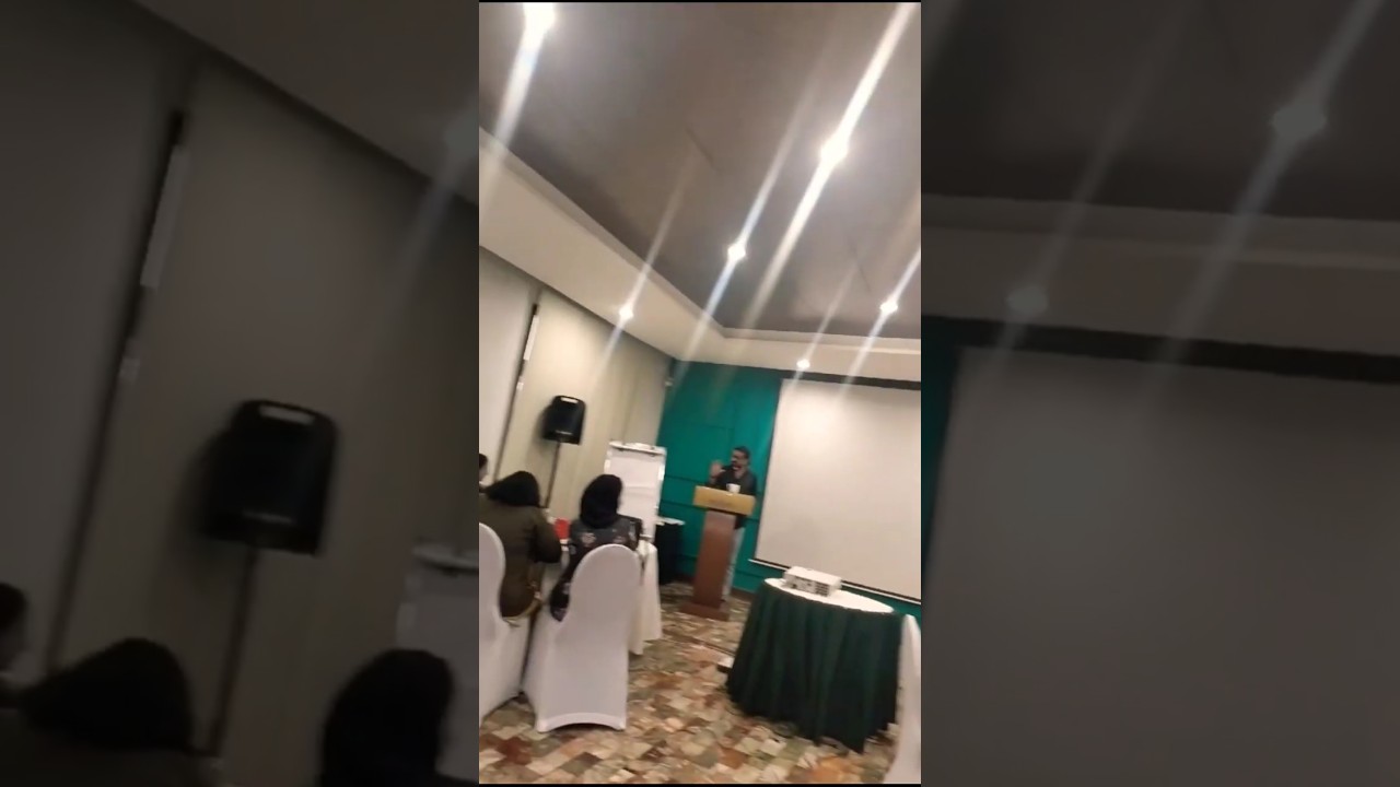 Workshop about Reporting Rights Violations and Faith-Based Persecution in Pakistan.🗞️✨