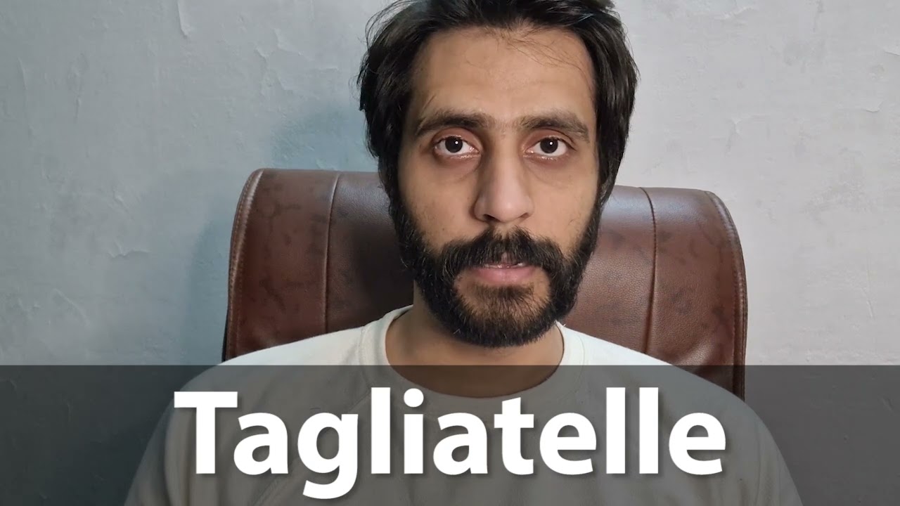 Как произносится слово «тальятелле»