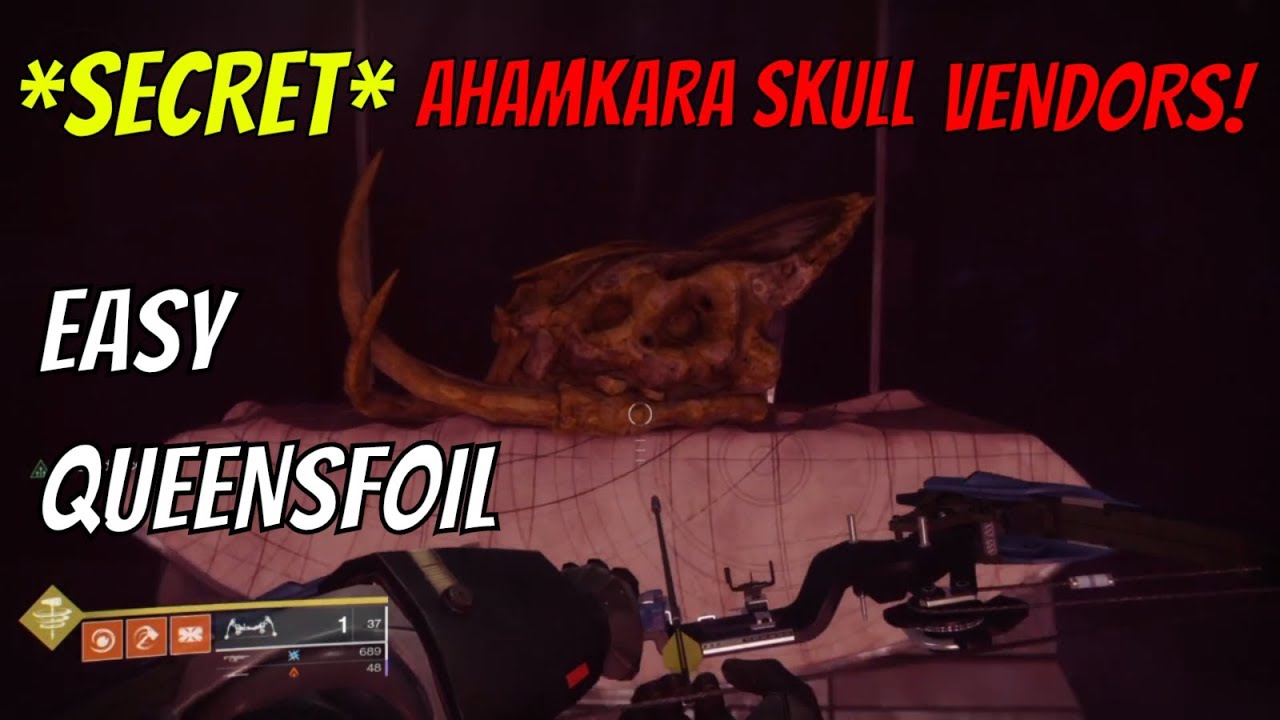 *SECRET* VENDORS IN THE DREAMING CITY! | Destiny 2 (AHAMKARA SKULLS)