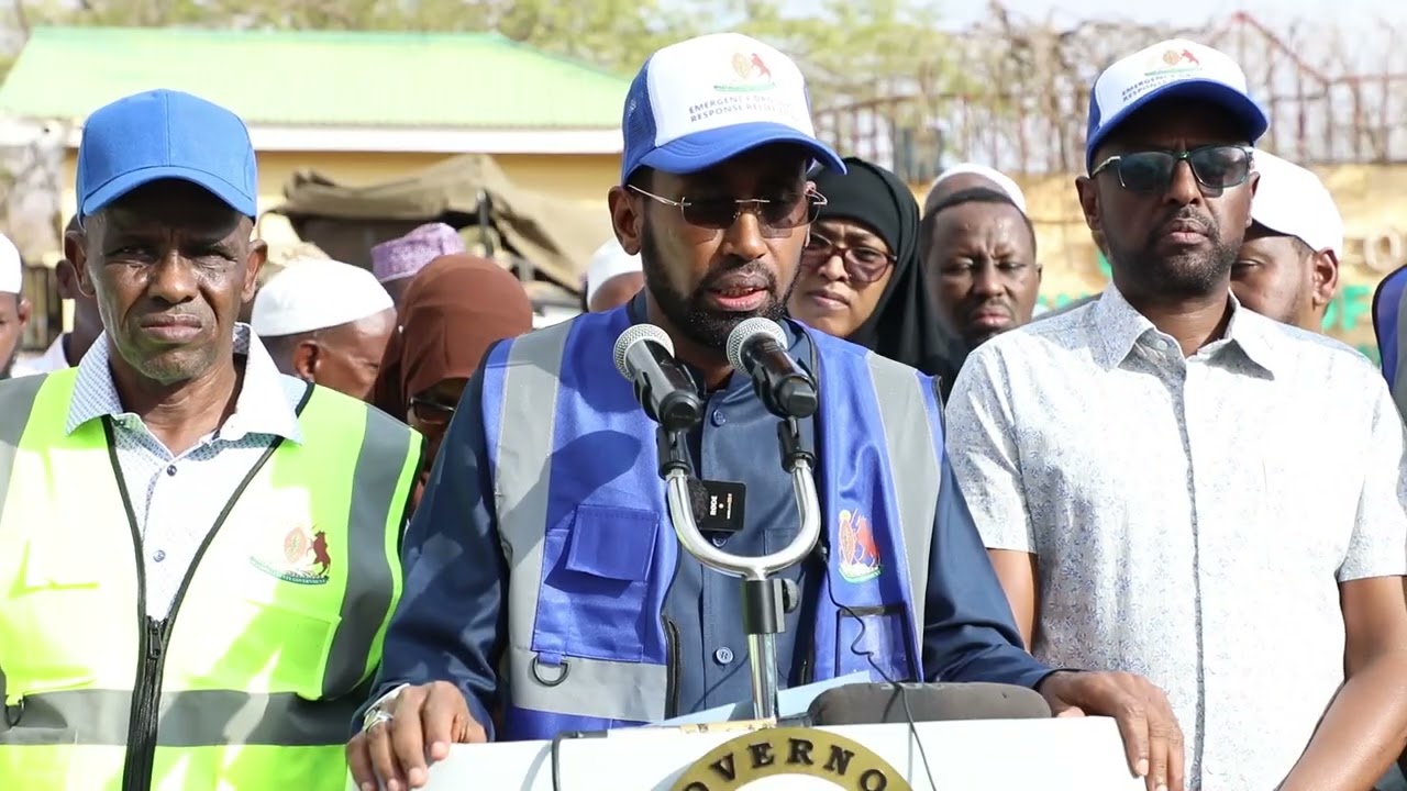 The Launch of Emergency Drought Response Relief Food Distribution for the Urban Poor Countywide