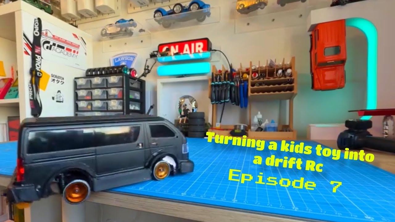 Turning a kids toy to a Drift RC 1/24