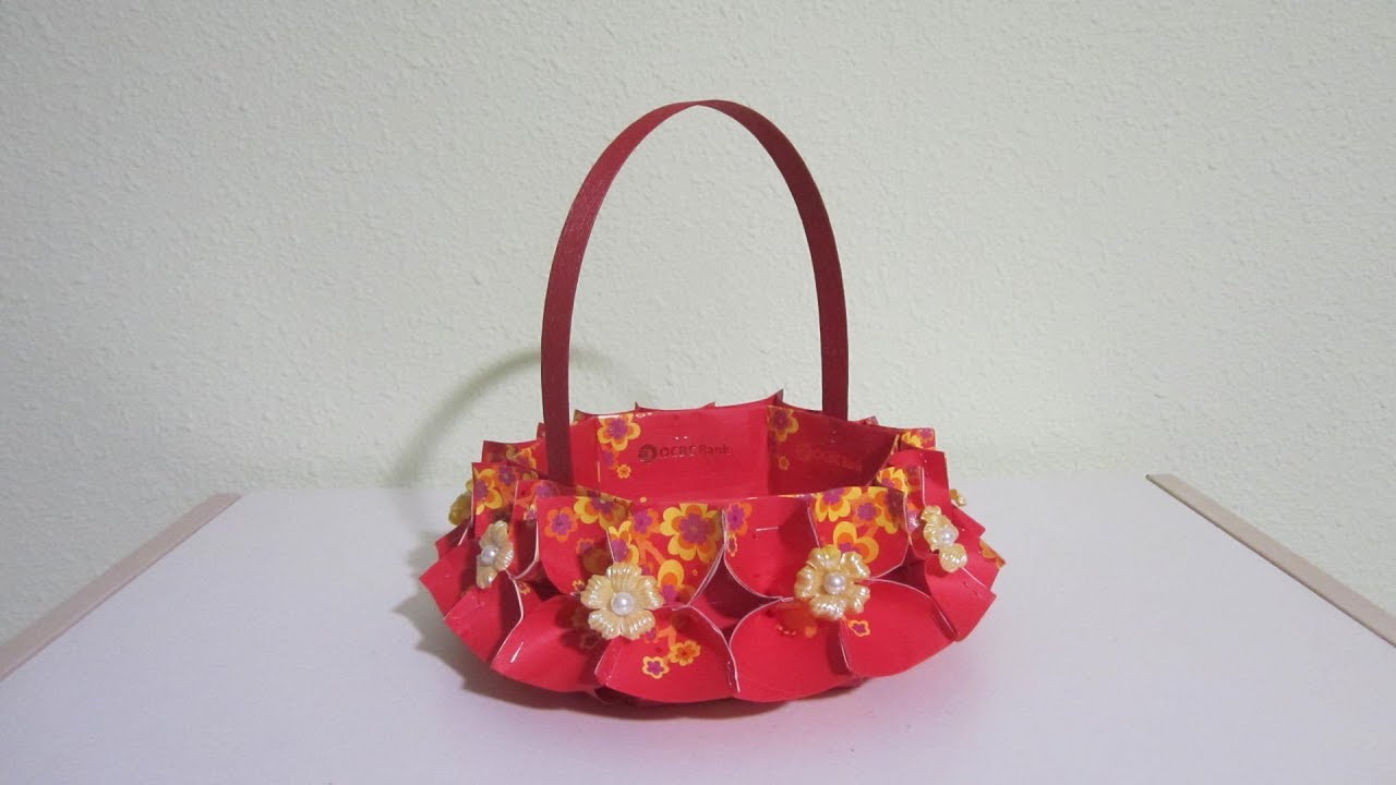 CNY TUTORIAL NO. 72 -  Hongbao Candy Basket