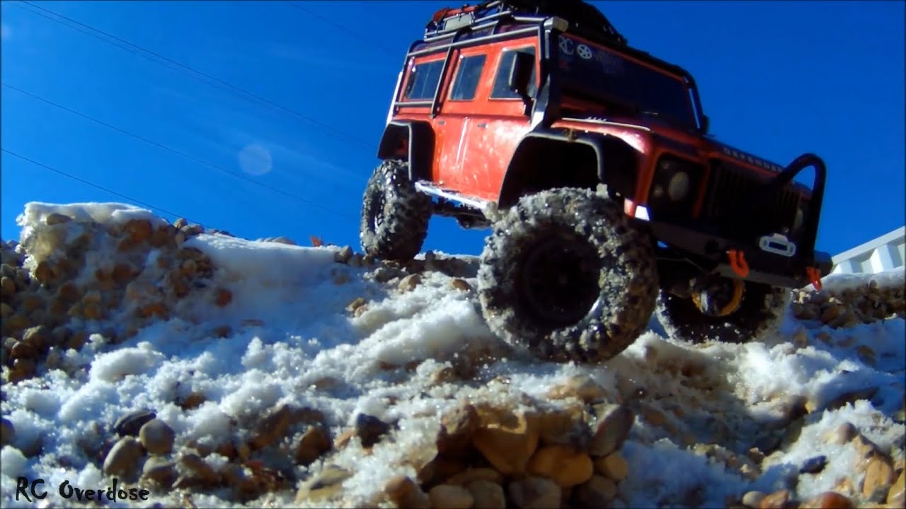 Traxxas Trx4 Mastering Gravel Hill (3s Lipo,Savox 1210 and 92g Front Portal Weights)-RC Overdose