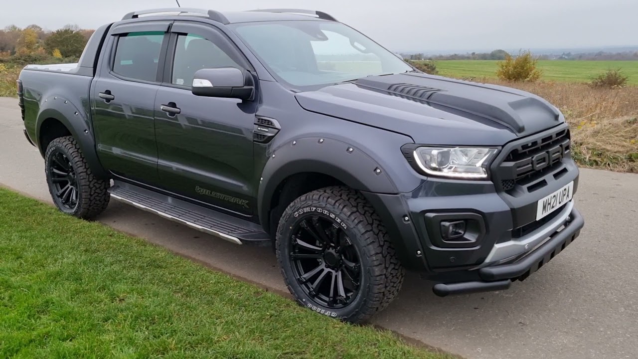Ford Ranger Wildtrak with electric rear roll cover at Downs Autos Ltd. www.downsautos.co.uk