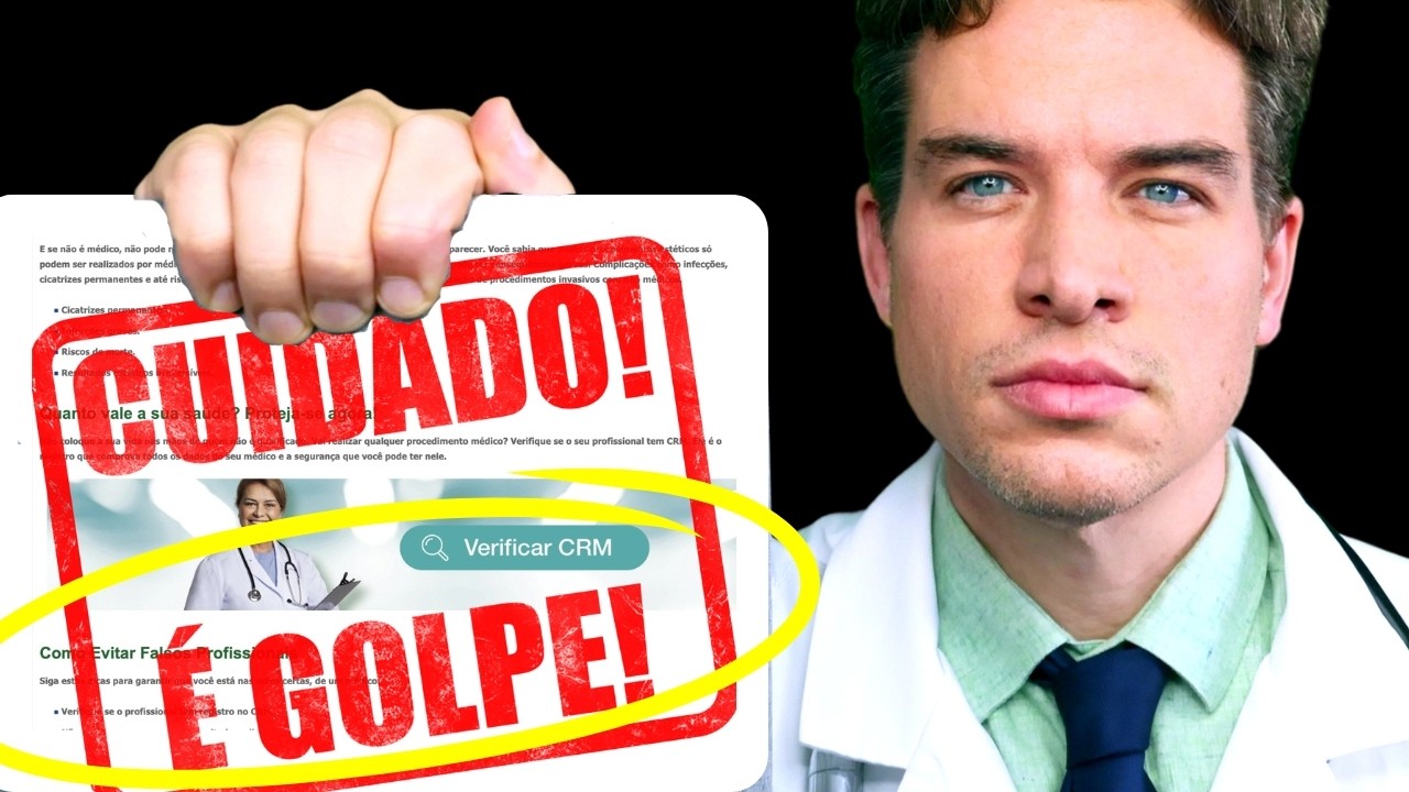 MÉDICOS FALSOS no YOUTUBE: QUEM SÃO ELES? | 5 Sinais Para Desmascarar a Fraude!
