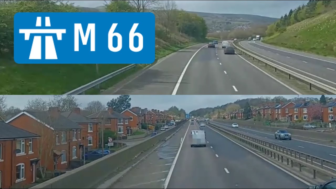 The M66 motorway