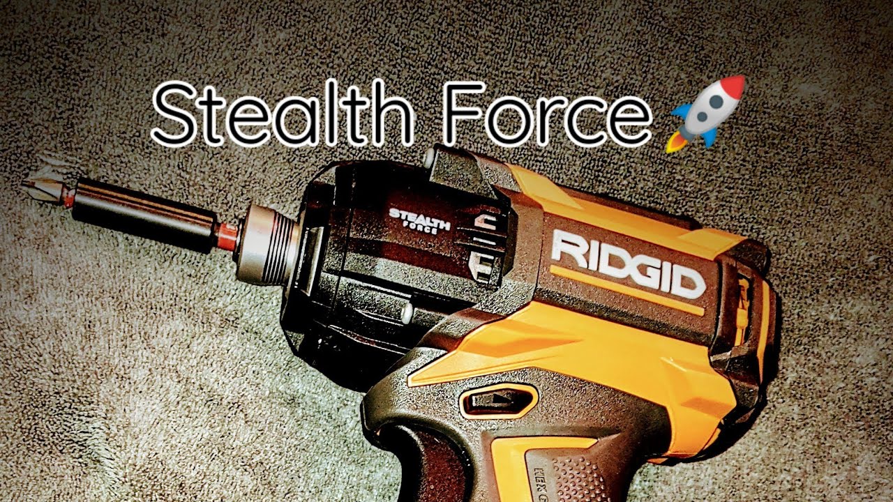 Putting Ridgid's Stealth Force to the test💪🏼