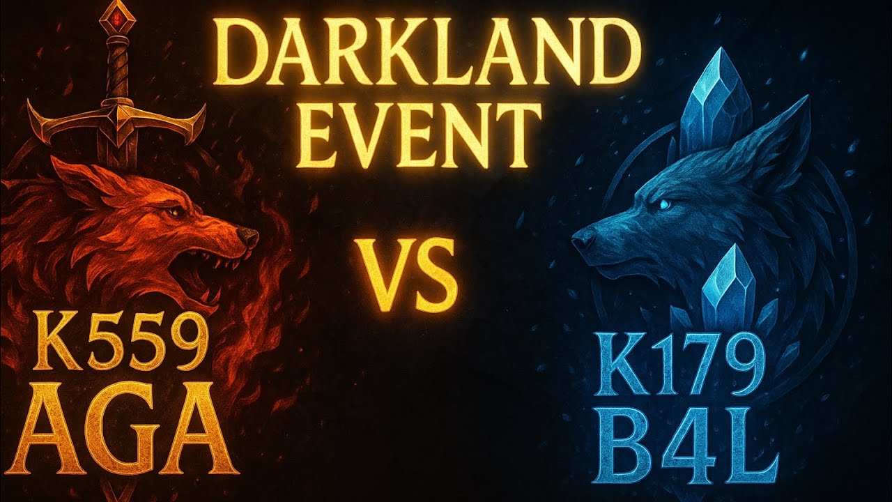 Событие Darkland K559 AGA против K179 B4L Guns of Glory GOG