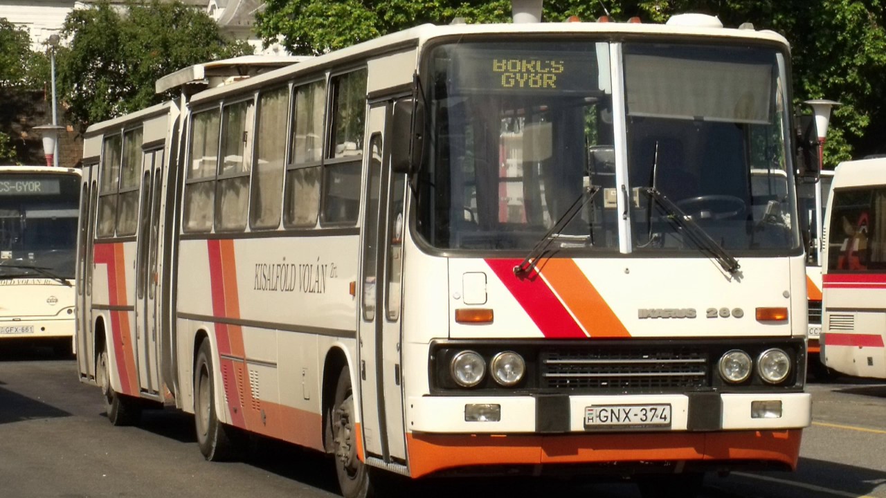 Ikarus 280 | GNX-374 | Kisalföld Volán Zrt. | hangfelvétel vol.3.