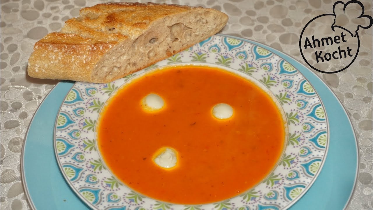 Tomatensuppe | Ahmet Kocht | kochen | Folge 367