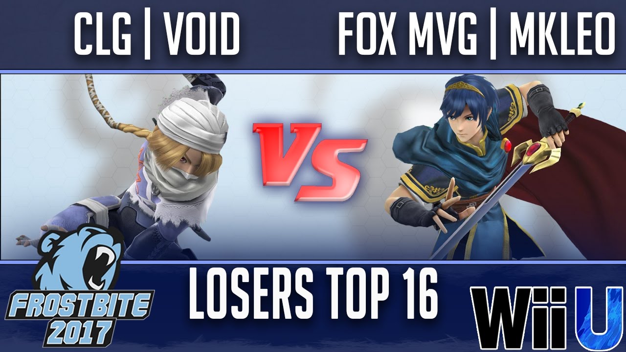 Frostbite 2017 TOP 16 LOSERS - CLG | VoiD (Sheik) vs Echo Fox  MVG | MKLeo (Cloud, Marth)