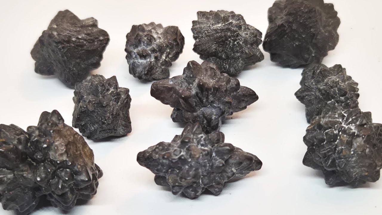 Pseudomorphose de Marcassite en Limonite Hematite ( Prophecy stone )