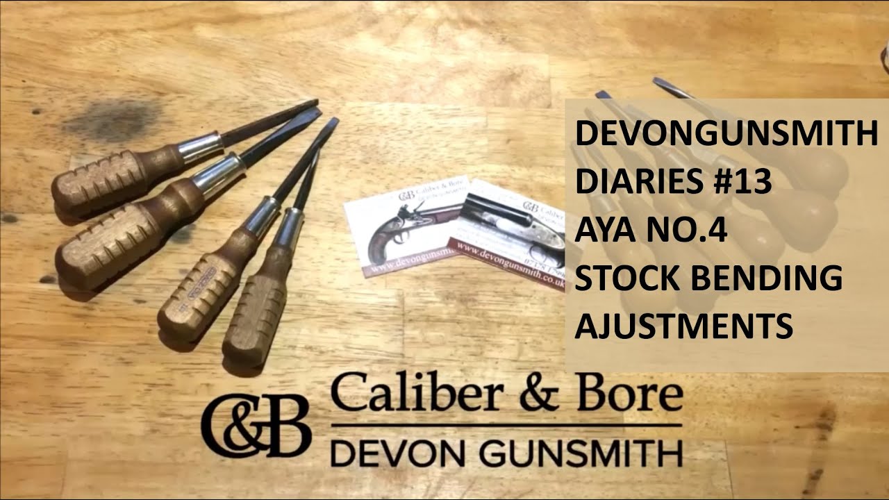 Devongunsmith Diaries#13 AYA No. 4 Stock bending Adjustment