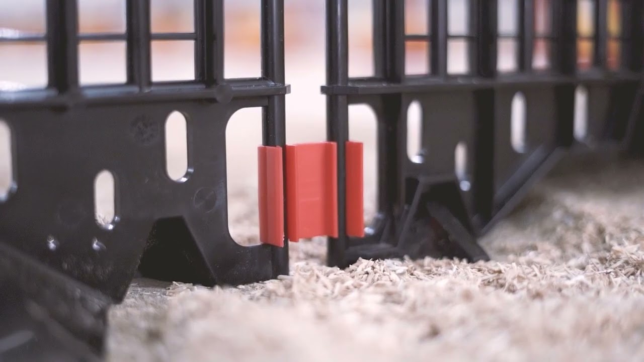 Plasson Migration Fence Overlapping installation method