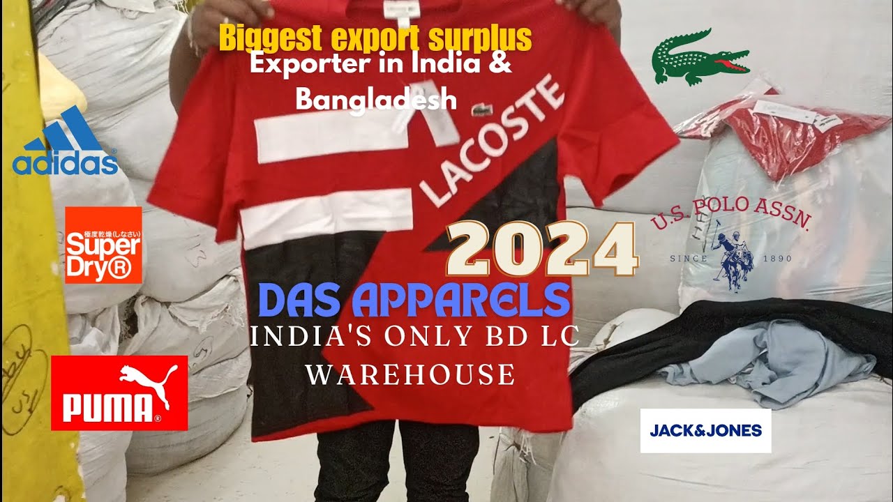 Biggest export surplus tshirt supplier in India & Banglades | India's only BD LC warehouse 💥