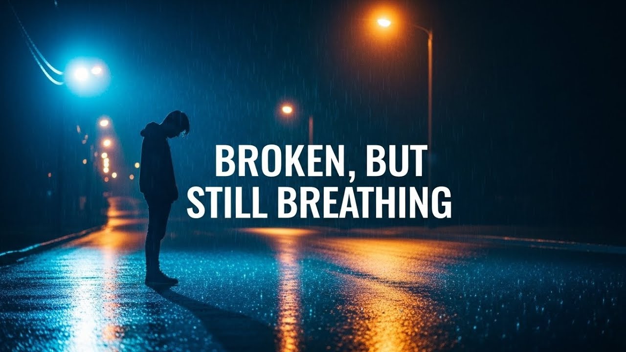 Broken, But Still Breathing 💔 (Lyrics) | Emotional Healing Song | Heart Touching Music