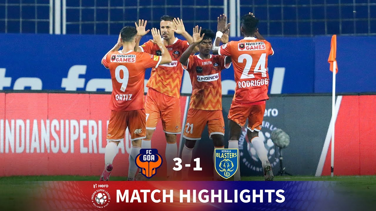 Highlights - FC Goa 3-1 Kerala Blasters - Match 19 | Hero ISL 2020-21