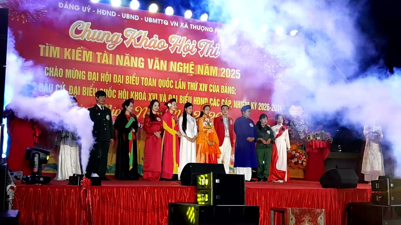 @VÒNG THI CHUNG KHẢO  CỦA HỘI THI TÌM KIẾM TÀI NĂNG   LẦN THỨ NHẤT XÃ THƯỢNG PHÚC  NĂM  2025 
