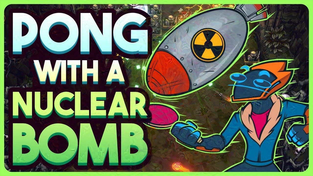 Playing Pong With A Nuclear Bomb Is A 100% Valid Strategy In BALL x PIT