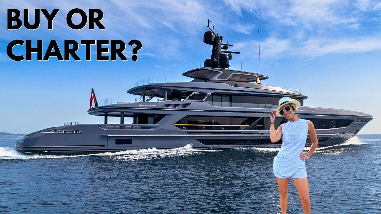 Роскошная чартерная яхта за 315 000+/неделя 🤯 Тур на суперяхте Baglietto T52 