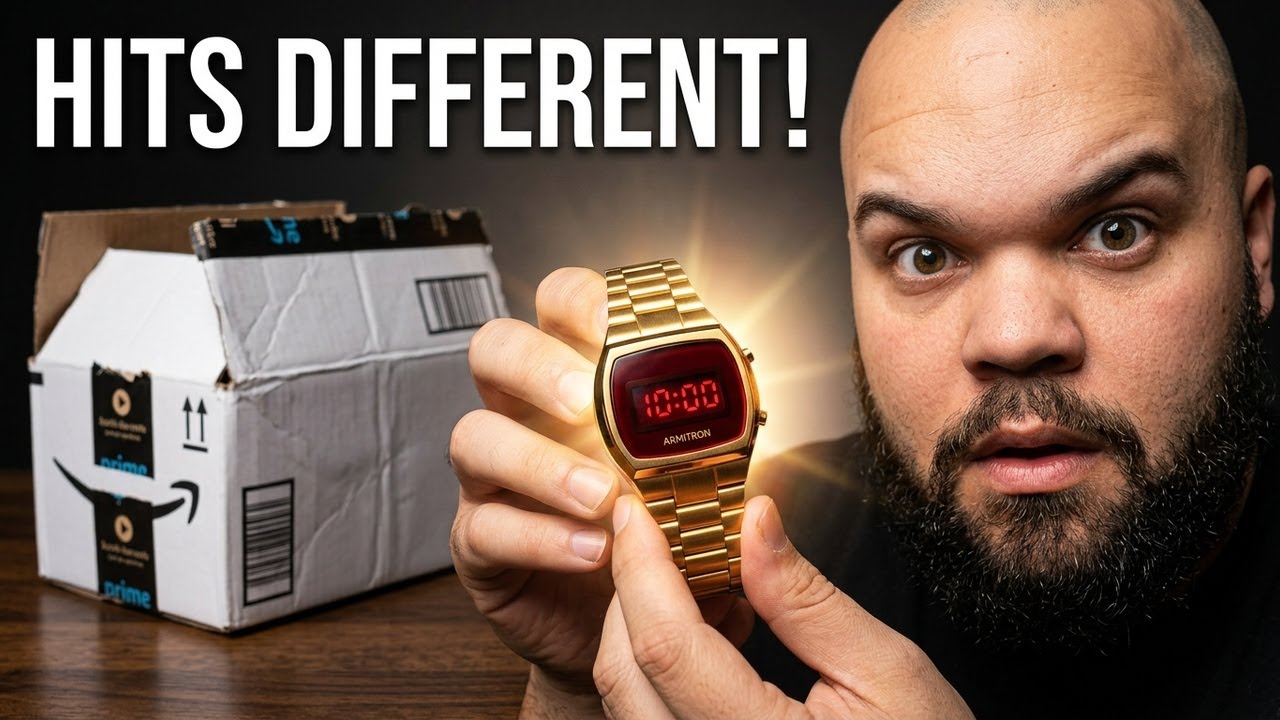 That Gold Armitron Watch Hits Different | Unboxing & Initial Thoughts