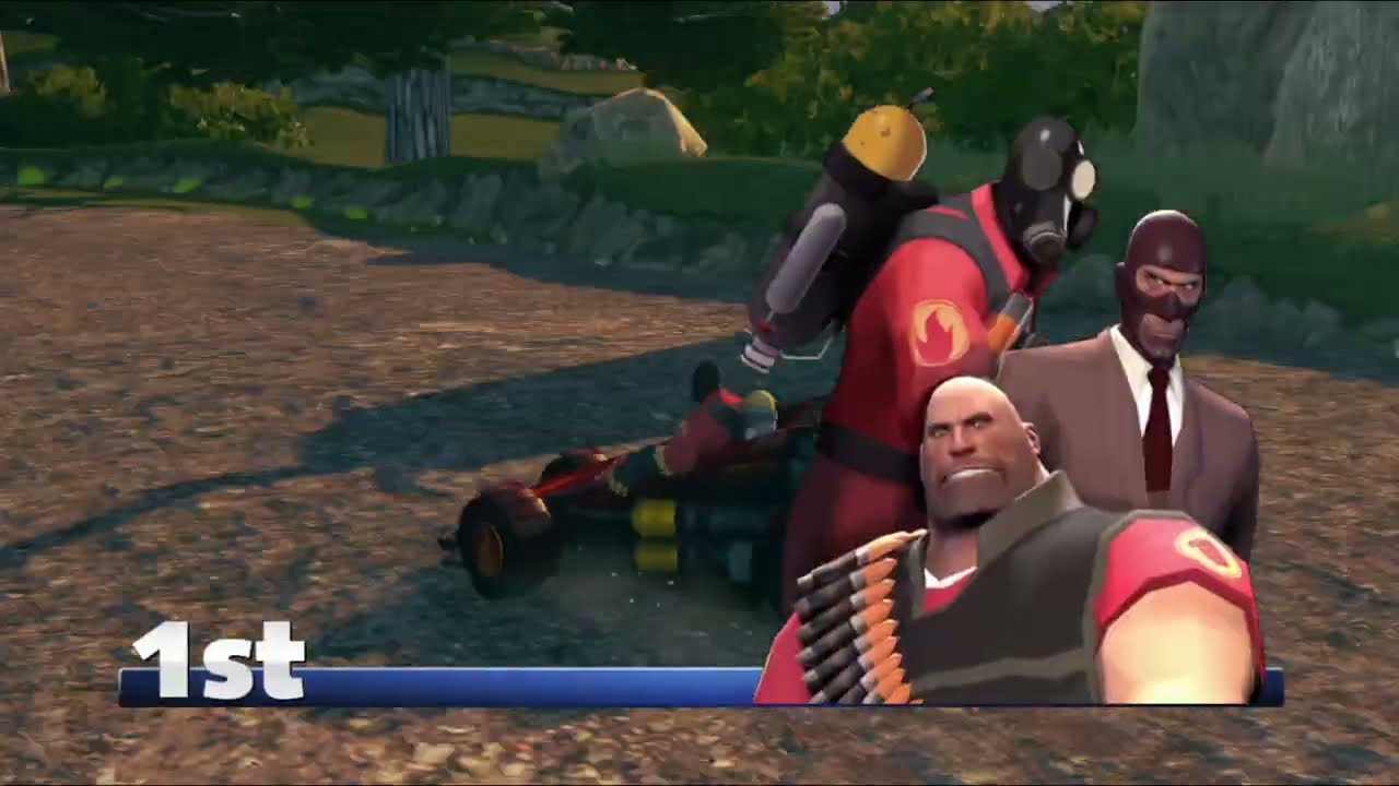 Sonic All Stars Racing Transformed - Team Fortress