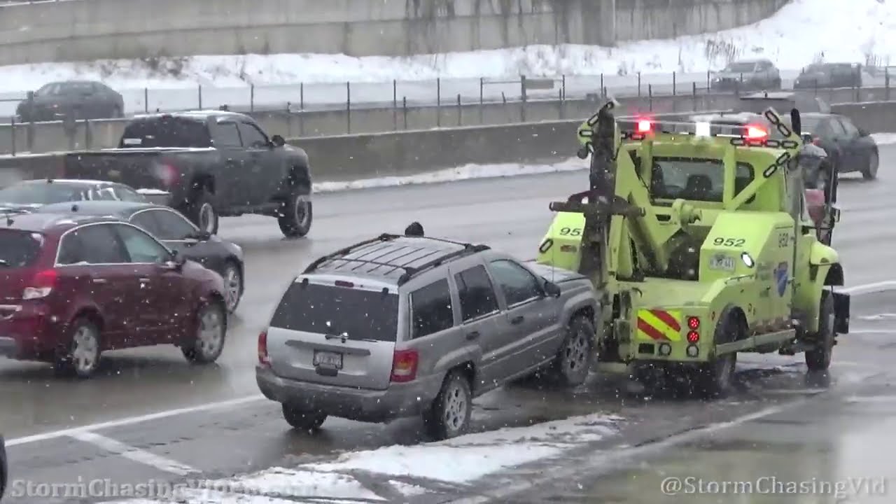 Metro Chicago, IL Snow and Accidents - 2/13/2021