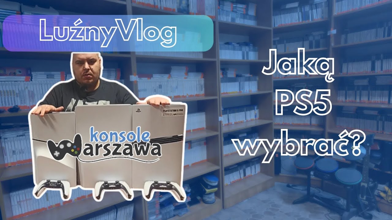 Kt&oacute;rą Ps5 Wybierzesz? Sklep z Grami &copy; LuźnyVlog#1 