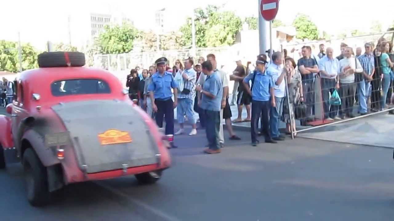 Ралли Пекин Париж Харьков 2013 8 Выезд в Киев Beijing Rally Paris Kharkov 2013