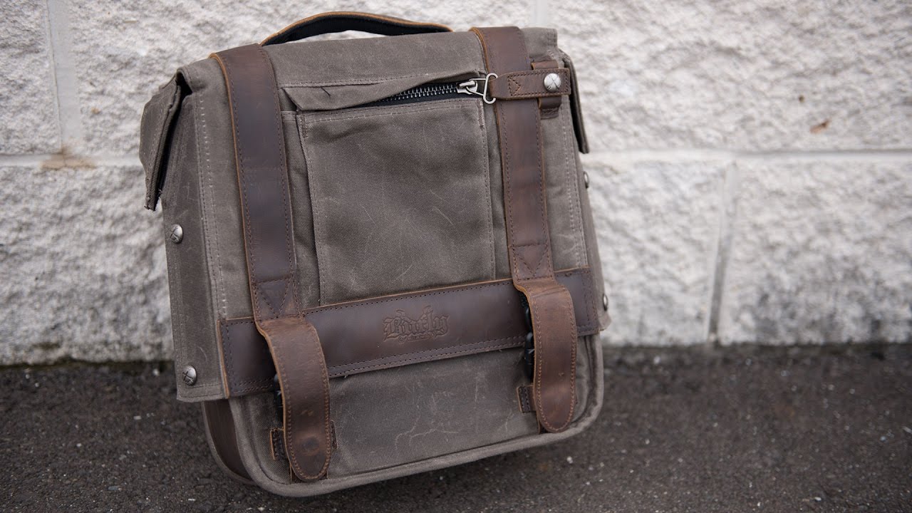 Burly Voyager Detachable Saddlebag Overview - GetLowered.com