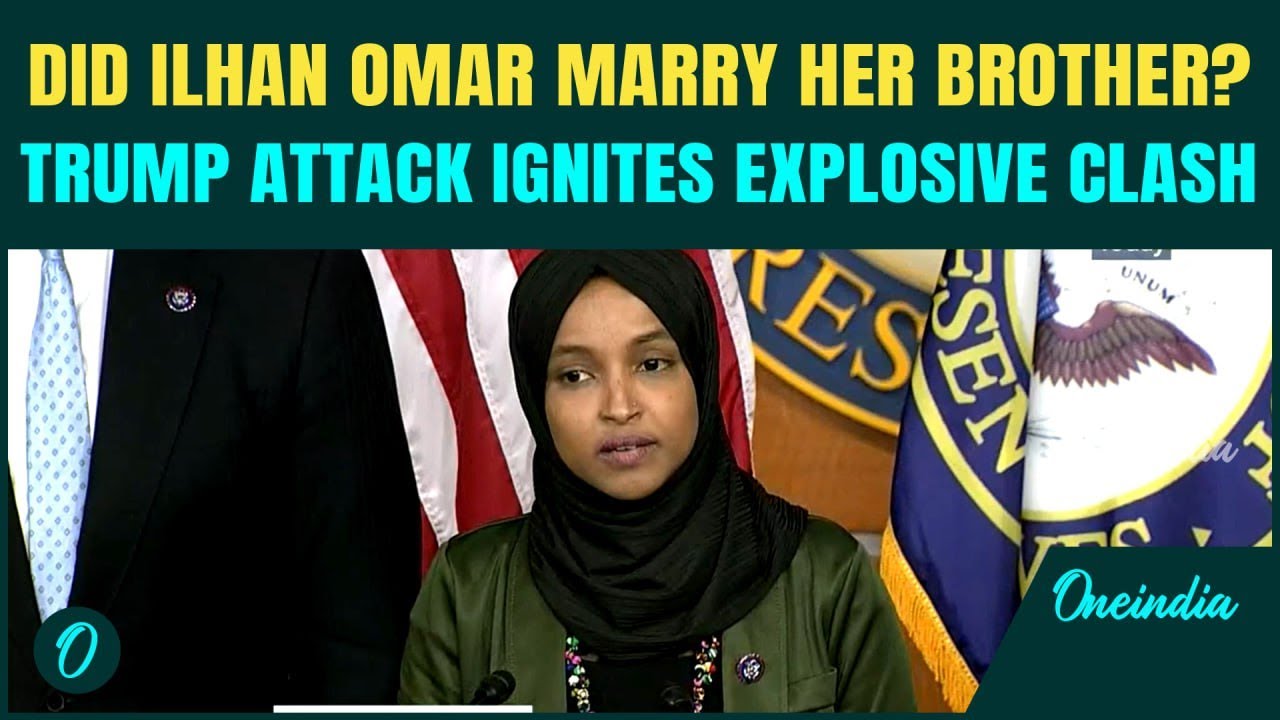 FULL VIDEO| Ilhan Omar Married Her Brother to Enter US? Omar HITS BACK At &lsquo;ISLAMOPHOBIC' Trump