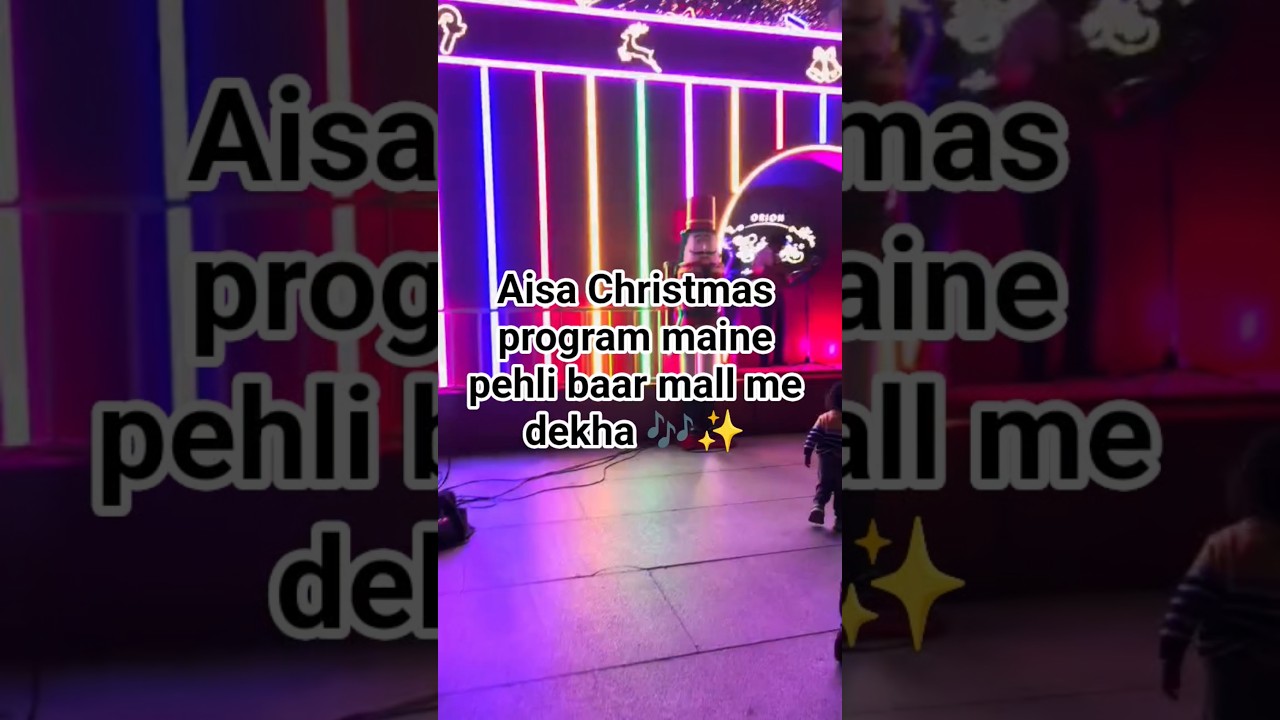 Orion Mall Christmas Vibes 🎄 | Live Song Program | Family Fun in Mall