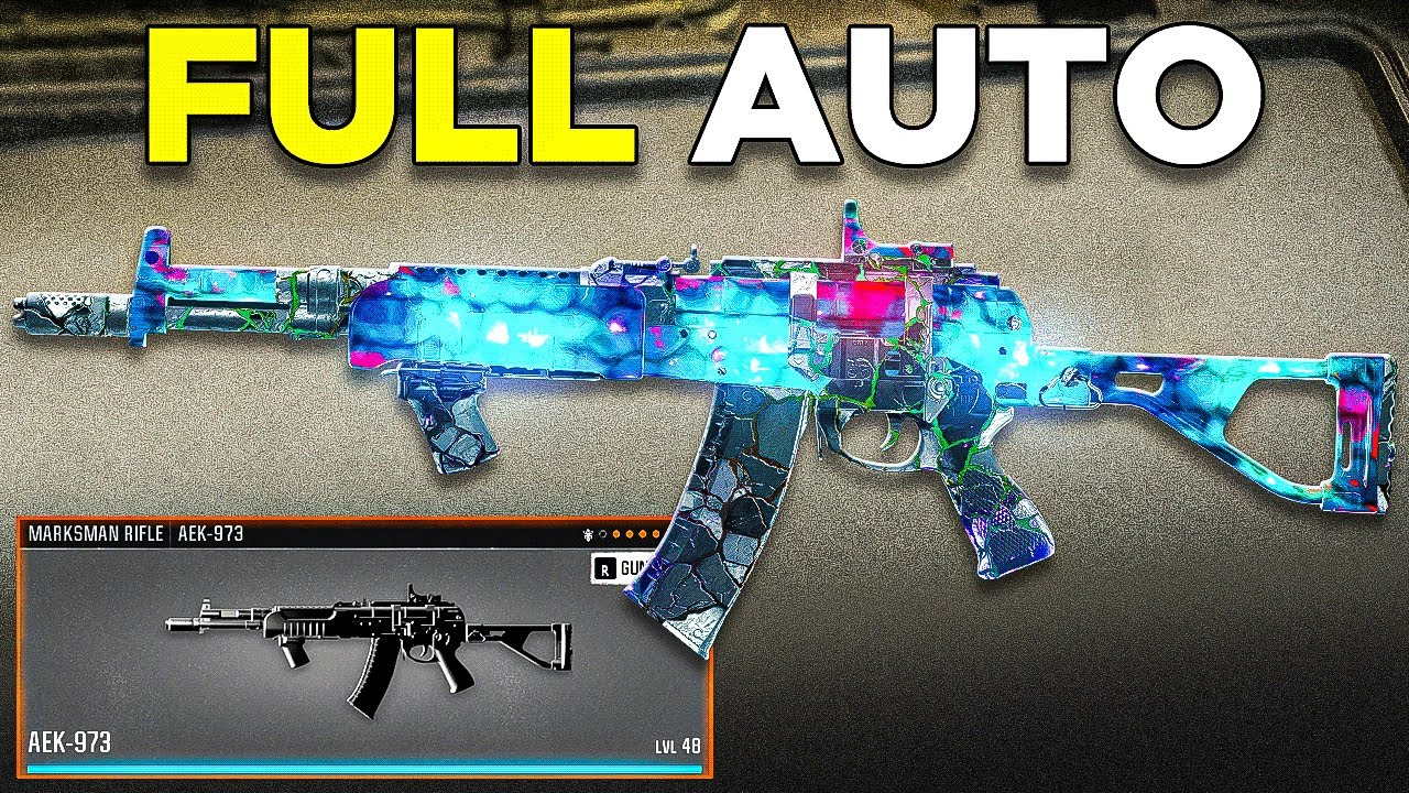 *NEW* FULL AUTO AEK 973 is BASICALLY CHEATING! 😳 (Best AEK 973 Class Setup) BO6 / Warzone
