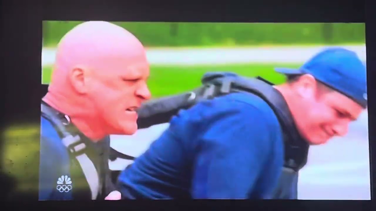 Chicago Fire Season 12 episode 12 scene where Capp and Tony attempt to break a world record