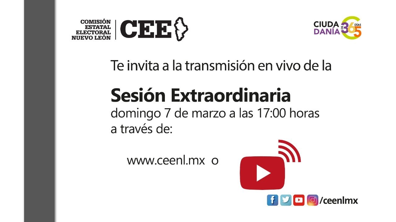 🔴#EnVivo | Sesi&oacute;n Extraordinaria | 07 de marzo de 2021