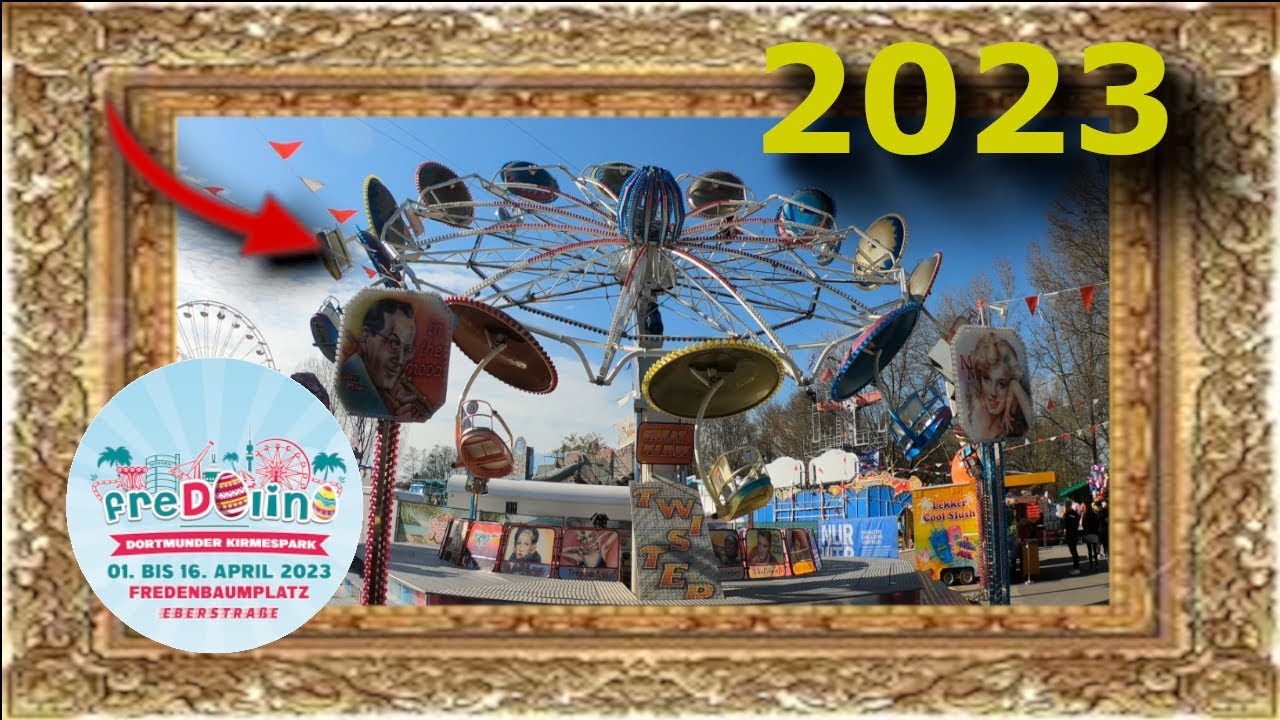 Dortmunder Osterkirmes | 2023 | freDOlino | Twister | Deinert | offride