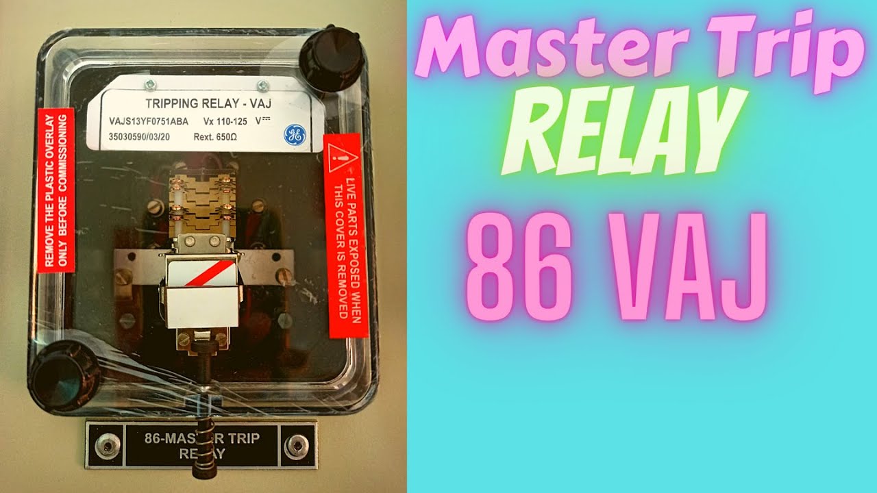 Master Trip (86) Relay. Wiring & Functionality. (English Subtitle).
